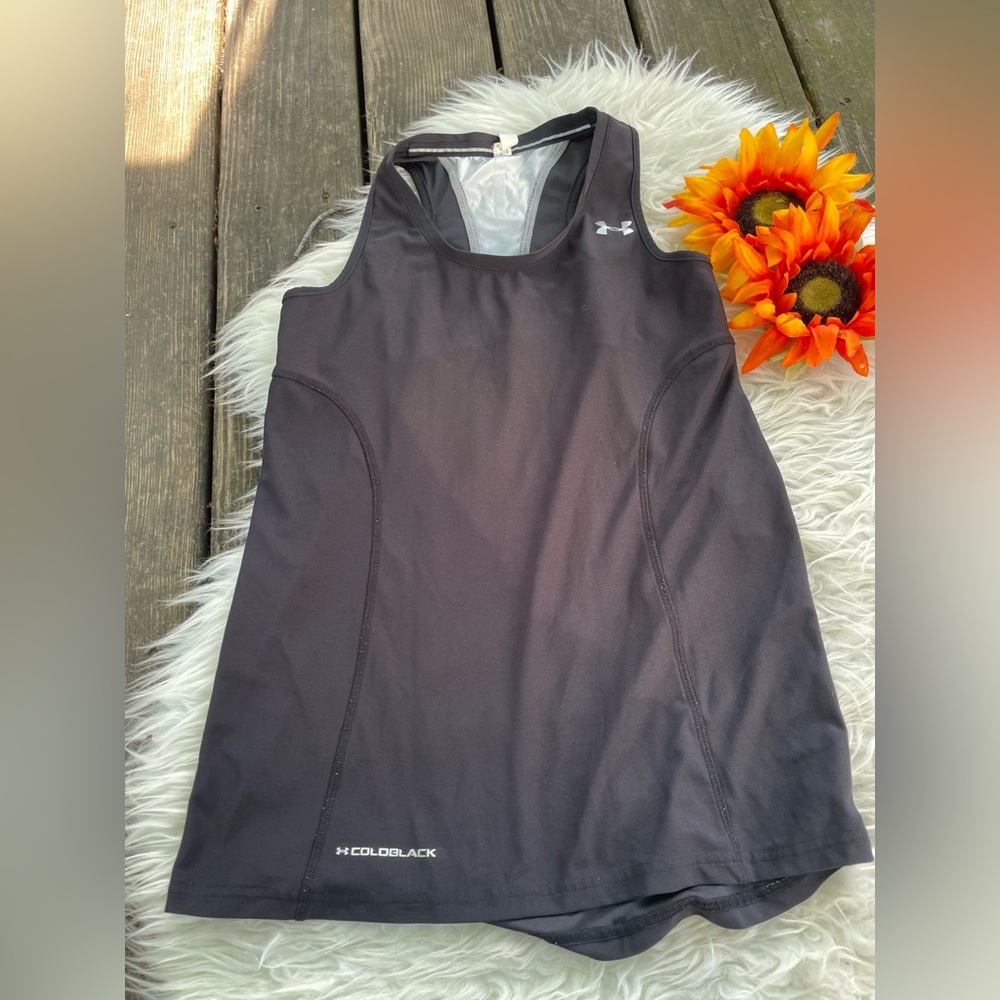 Under Armour Charcoal Sleeveless Sports Top